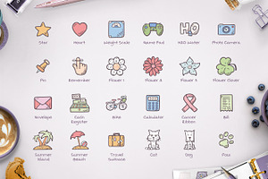 Planner - Hand Drawn Icons