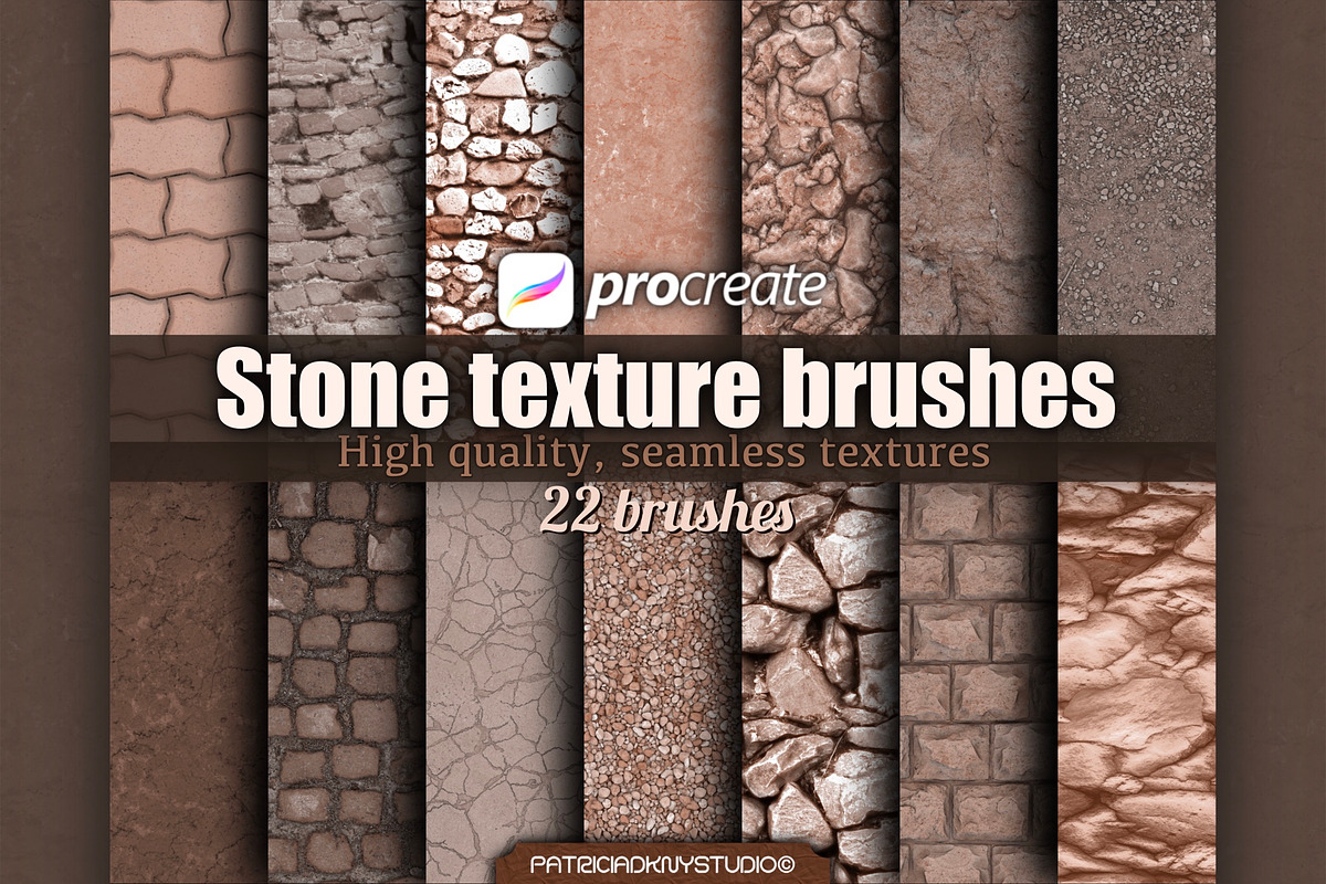 Procreate texture bundle, a Brush Add-On by PDknyStudio