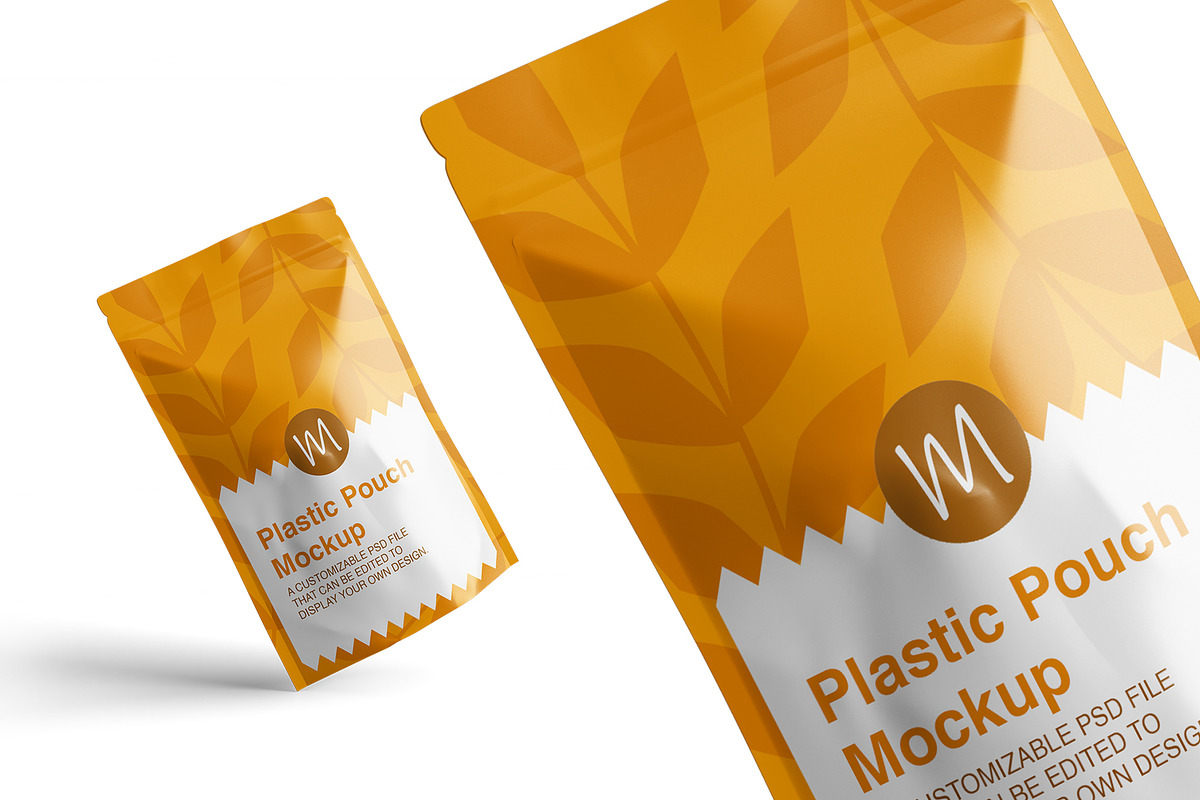 Plastic Pouch PSD Mockup, a Packaging Mockup by Mockupfit (Photo 4 of 5)