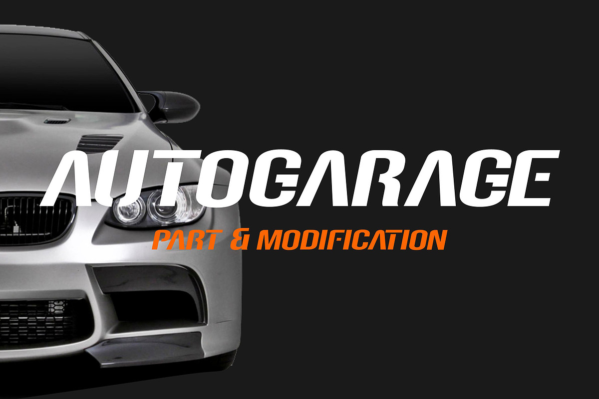 Speed Impact, a Font by asfgraphics (Photo 3 of 7)