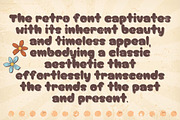 Groovy Retro Glyphs - Handwritting, a Handwritten Font by Charmingbear59.design (Thumbnail 3 of 5)