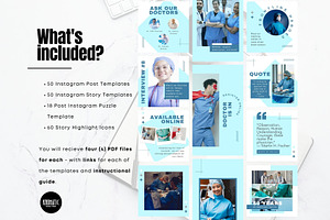 Medical Clinic Instagram Bundle