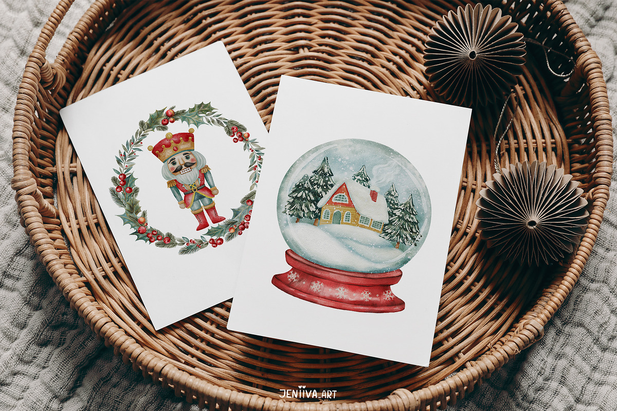 Christmas Clipart – Nutcracker, a Seasonal Illustration by Jenny Quince (Photo 6 of 11)