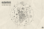 Zodiac signs line art + Procreate, a Decorative Illustration by Skliarova (Thumbnail 14 of 16)