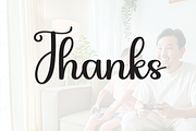 Blissful Father | Script Font, a Handwritten Font by Scratchones (Thumbnail 9 of 9)