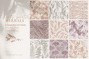 Dusty Pastel Floral Endless Textures, a Pattern Graphic by Lumitar (Thumbnail 1 of 2)