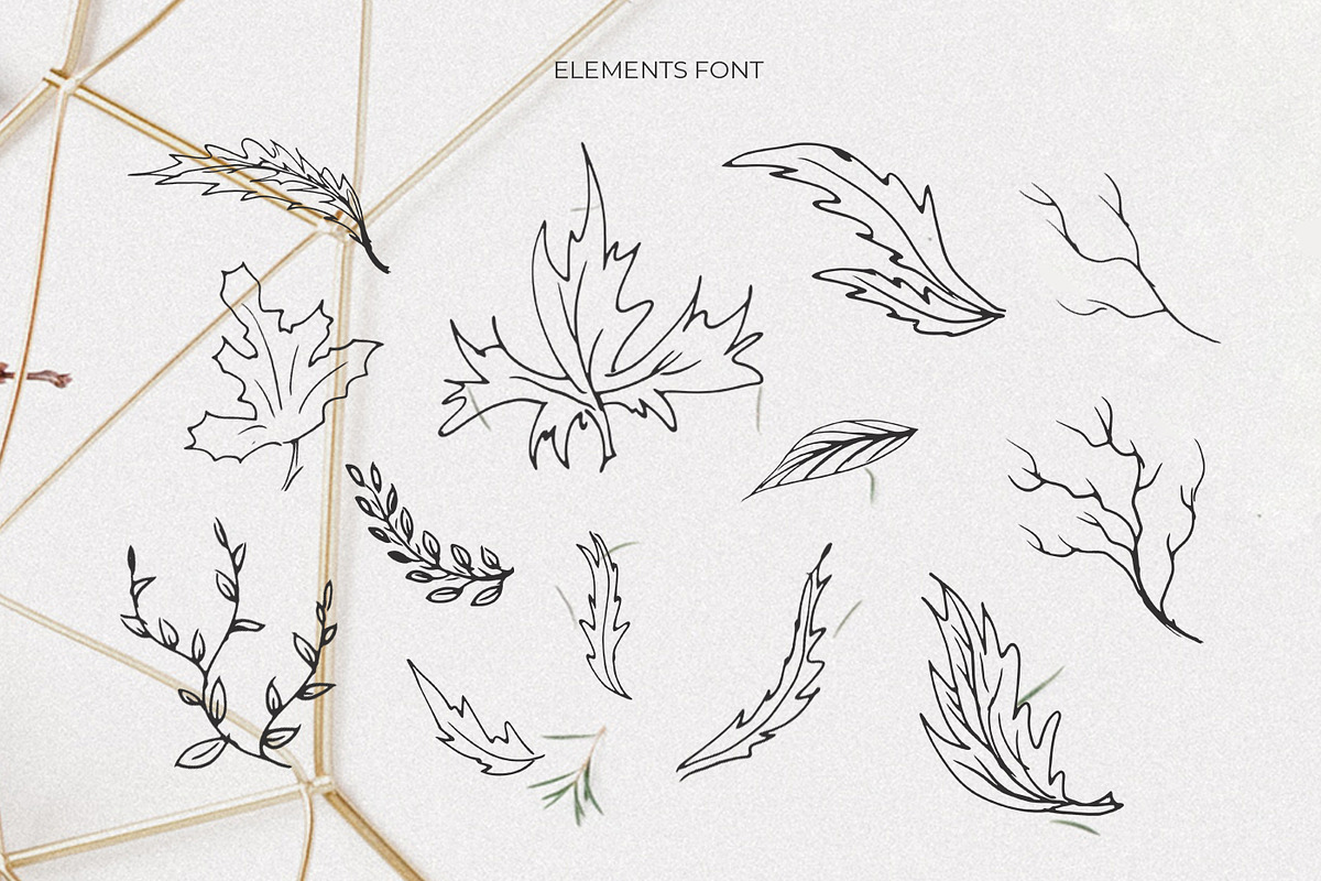 Geranium Font preview 2
