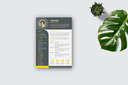Unique Modern Resume Template, a Resume Template by Annudesign (Thumbnail 5 of 5)