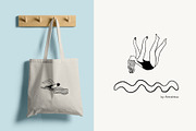 Deep Water - shapes and lines, a Seasonal Illustration by Annakniaz (Thumbnail 15 of 16)