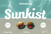 Sunkist, a Script Font by GRVS Studio (Thumbnail 1 of 4)