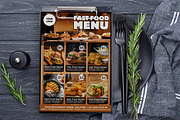 Fast food Menu, a Flyer Template by imadeDesign (Thumbnail 3 of 3)