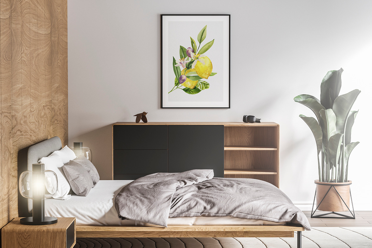 Citrusy Fruits watercolor collection, a Decorative Illustration by Volha Studio (Photo 7 of 10)