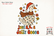 Christmas Colorful Hand-Drawn PNG, an Illustration by GlitterCraft (Thumbnail 27 of 46)