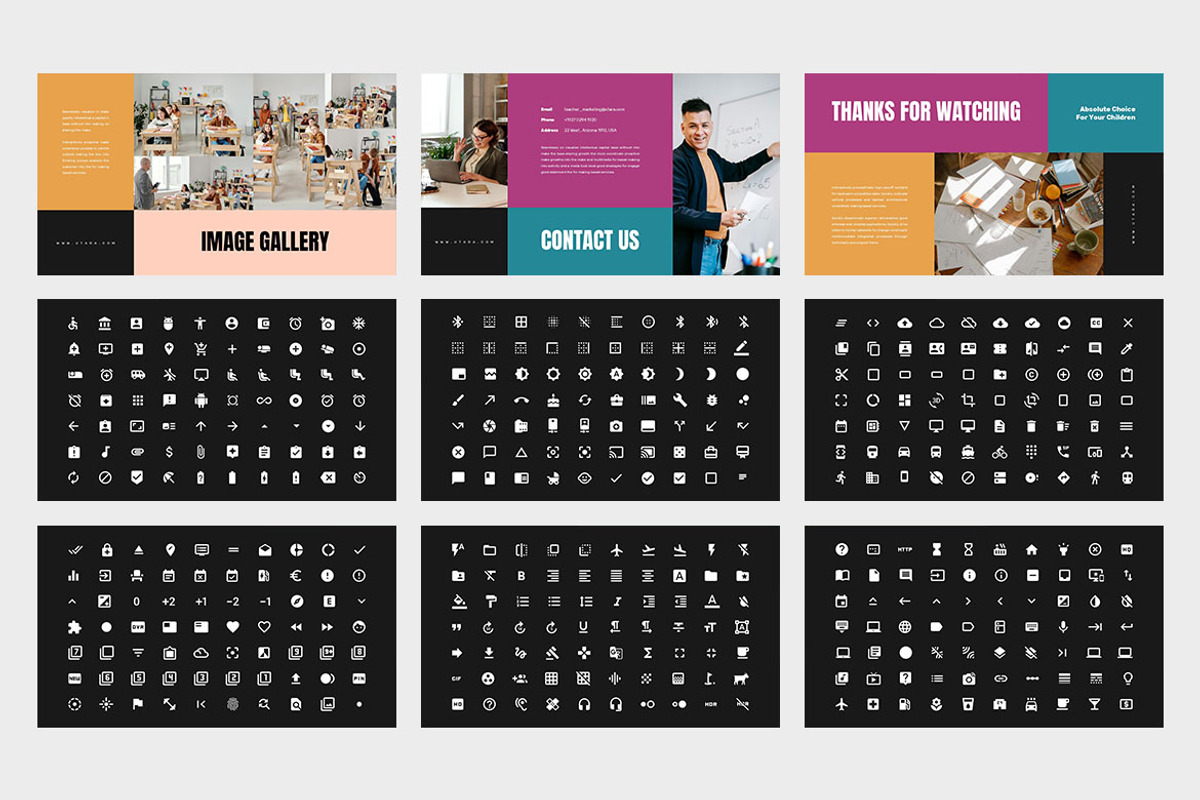 Utara : Teacher Powerpoint, a Presentation Template by Punkl Camp (Photo 9 of 9)