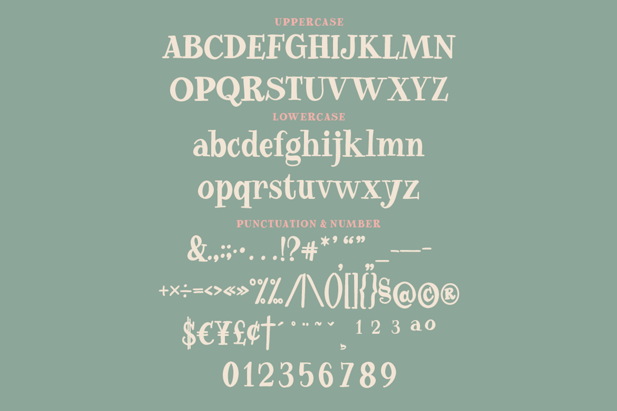 Freed Madison | A Quirky Serif Font, a Serif Font by Colllab Studio (Photo 11 of 12)