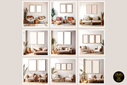 Set with frame mockups 6, a Merchandise Mockup by MightyTreeIE (Thumbnail 2 of 9)