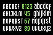 Hexa Brave – Bold Futuristic Font, a Sans Serif Font by Nocturnal Workspace (Thumbnail 4 of 5)