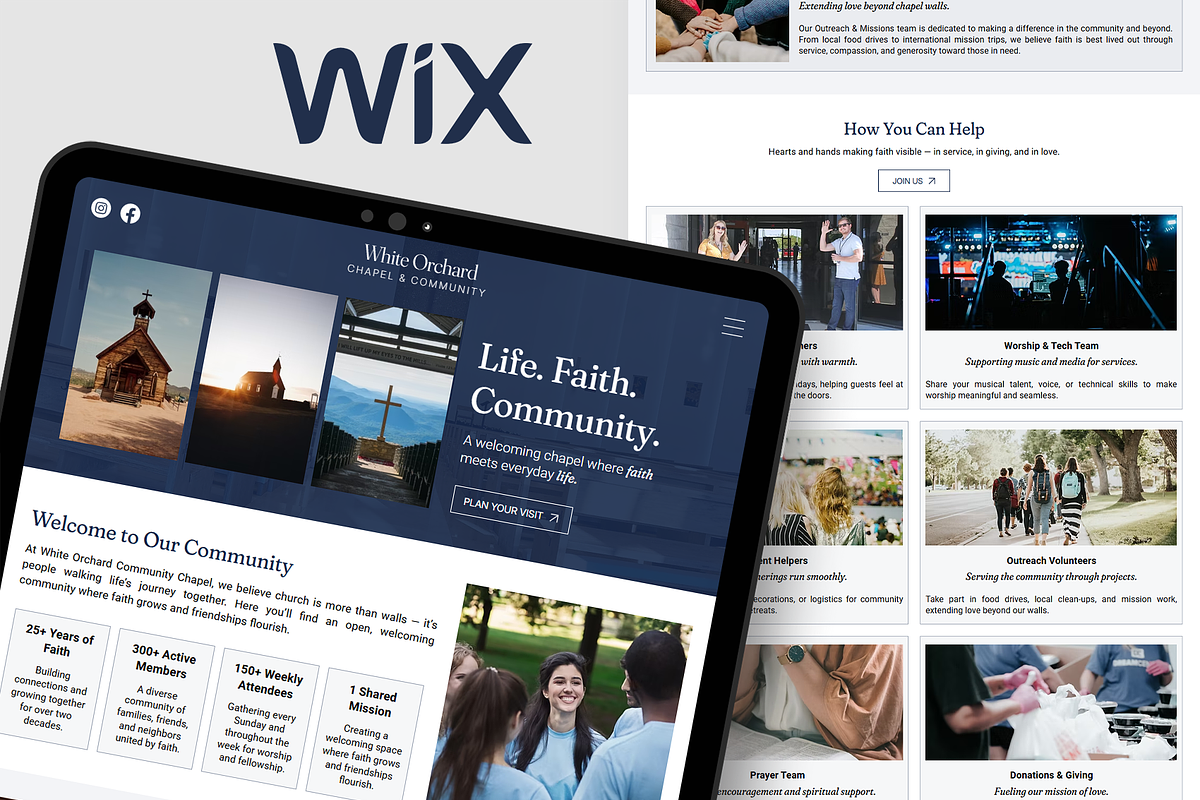 Volunteer / Religious Website