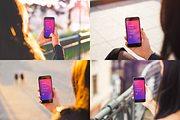 15 PSD Mockups iPhone Outdoor, an iPhone Mockup by Pierre Borodin (Thumbnail 5 of 6)