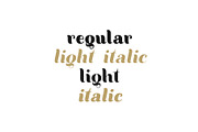 Gabrielle. Sans serif family, a Sans Serif Font by Luxfont (Thumbnail 5 of 11)