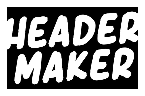 Header Maker [EXTRA Shapes & Arrows] preview 2