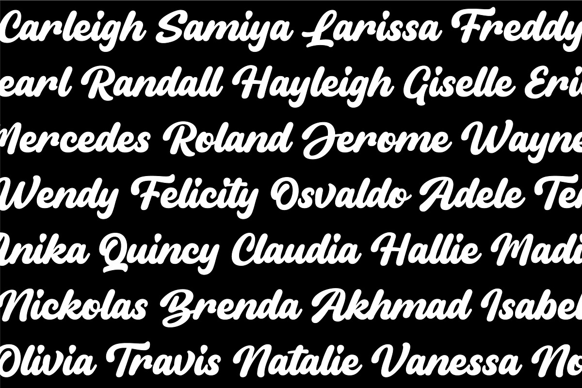 Dantene - Modern Calligraphy Font, a Font by Grezline Studio (Photo 6 of 13)