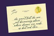 Varhen Karisha Handwritten Ink Font, a Script Font by Letterena Studios Script (Thumbnail 3 of 15)