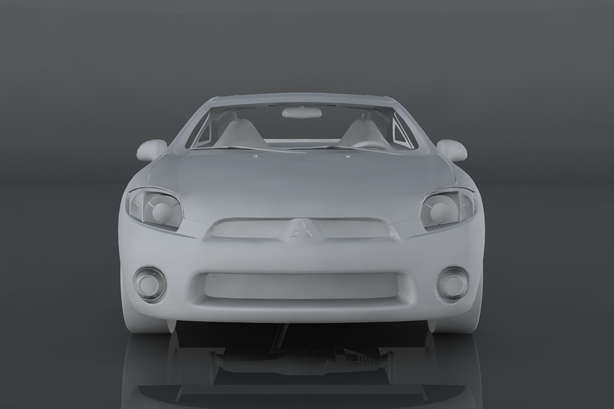 Mitsubishi Eclipse GT, a Cars & Vehicle 3D Model by valtriiu (Photo 11 of 12)