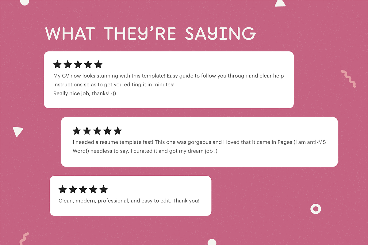 Resume Template CV with Photo, a Resume Template by More Profesh (Photo 9 of 10)