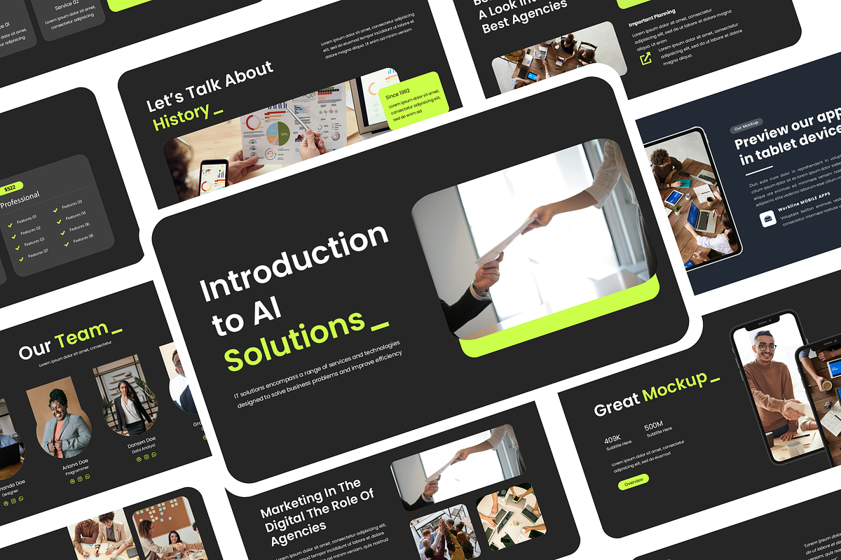 Creative Presentation Bundle, a Presentation Template by Hammad Arif (Photo 3 of 77)