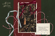 Christmas collage backgrounds frames, an Object Graphic by Yuliya Derbisheva (Thumbnail 3 of 15)
