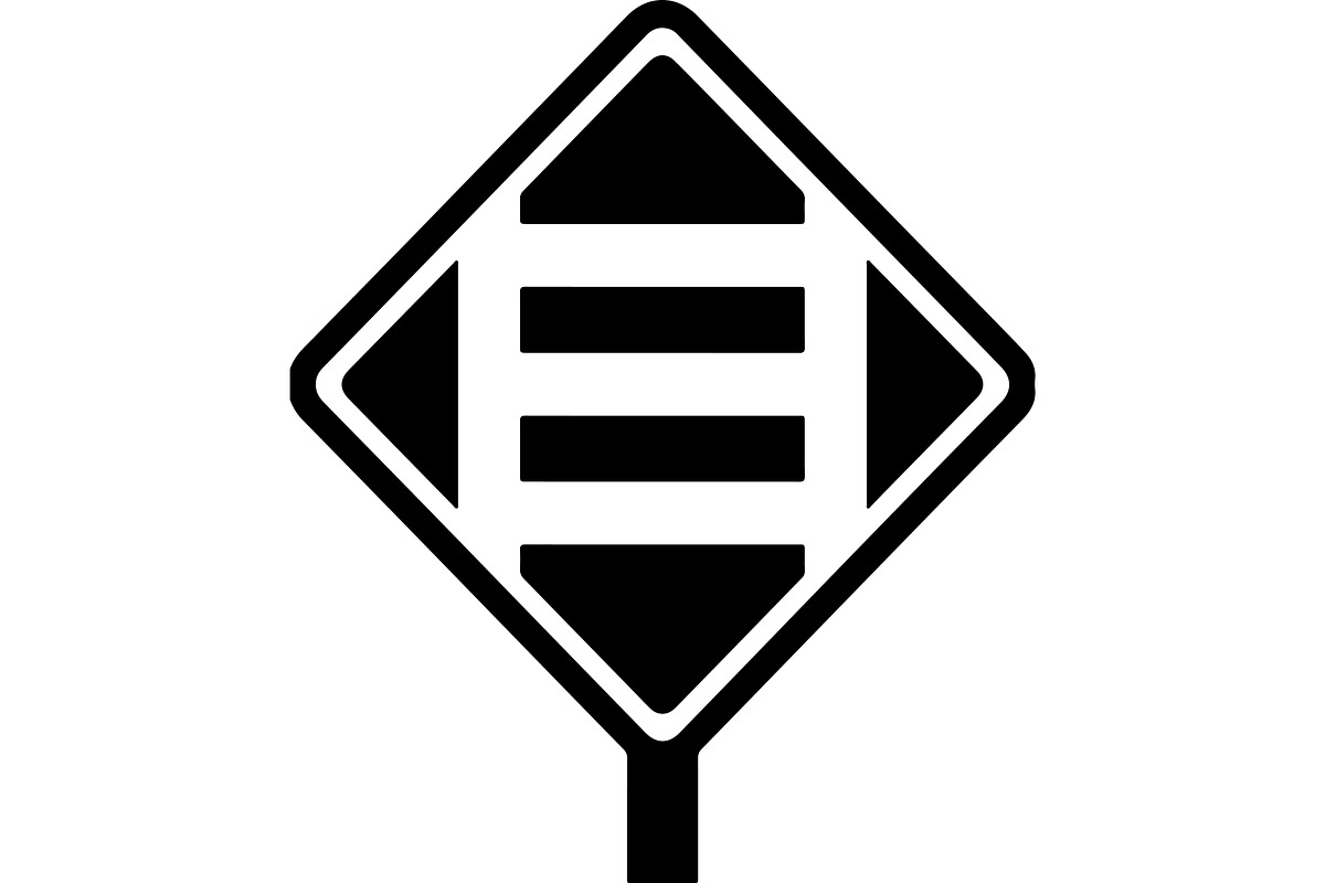 Road construction and traffic sign, a Transportation Illustration by jahid234 (Photo 10 of 13)