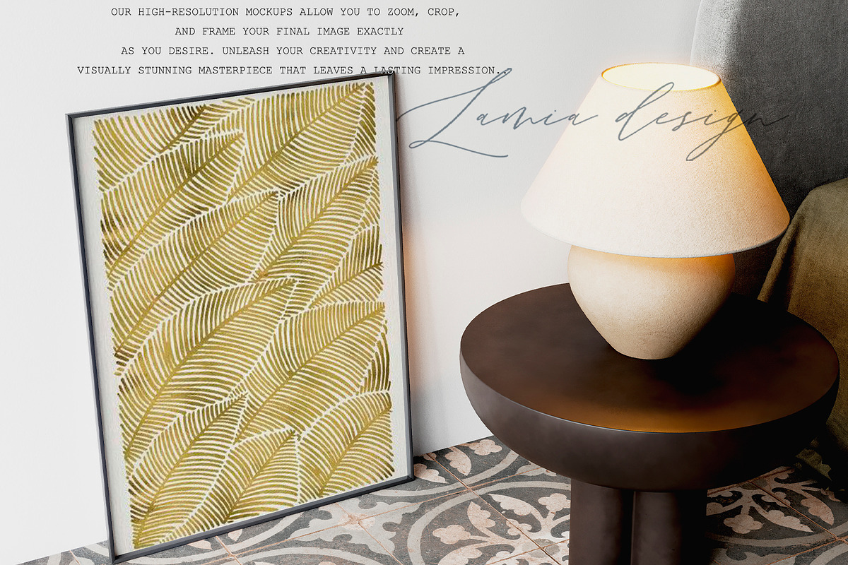 RIO Room & FRAME MOCKUP, a Household Mockup by LAMIA DESIGN (Photo 11 of 13)