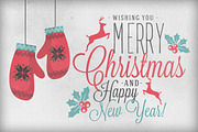 Christmas Background & Cards Vol.1, a Card Template by Graphicdome (Thumbnail 5 of 5)