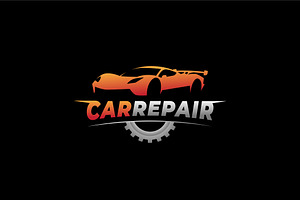 car repair icon logo template vector, a Branding & Logo Template by Blazybone