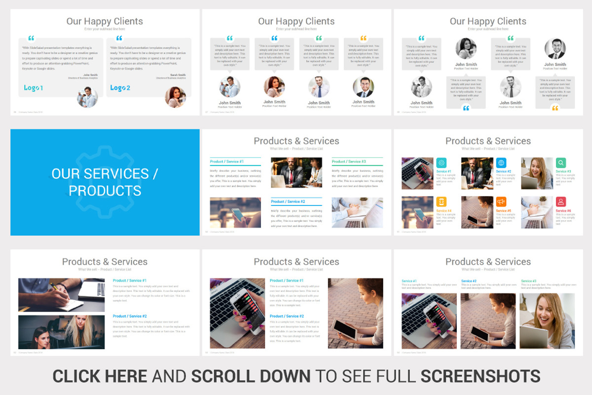 Investors PowerPoint Pitch Decks, a Presentation Template by SlideSalad (Photo 10 of 52)
