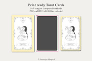 Medieval Doodle Tarot Deck Step, an Illustration by Anastasiya Klempach (Thumbnail 8 of 9)
