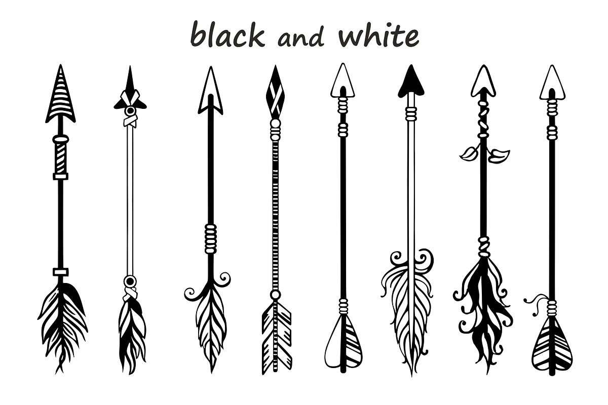 Tribal Vector Clipart. Boho set, a Decorative Illustration by Live line (Photo 7 of 14)