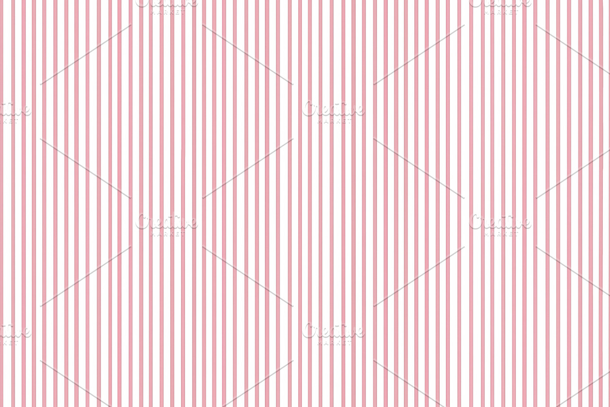 Seamless pattern pink and white lines creating a seamless stripe, a Pattern Graphic by Studio ANNA