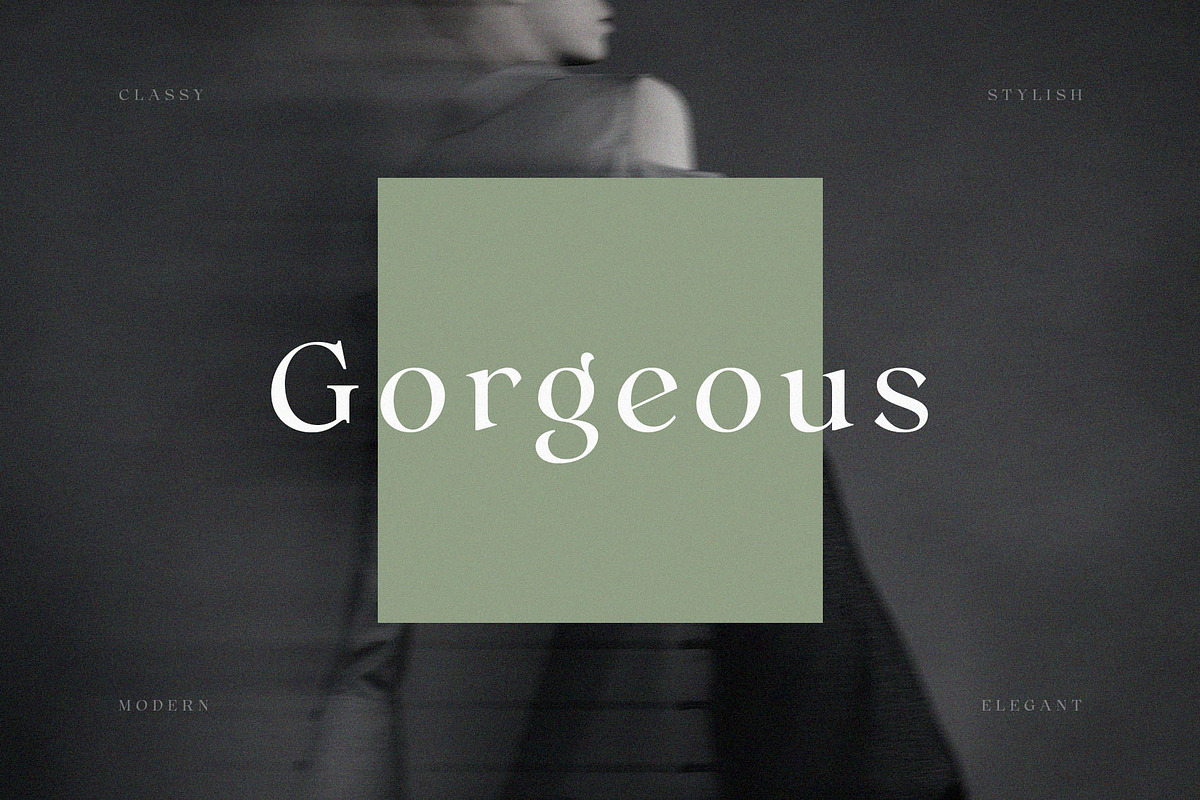 Auliare – Retro Serif Typeface, a Serif Font by BrandSemut (Photo 2 of 10)