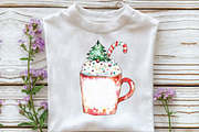 Cute Christmas Coffee Sublimation, an Illustration by CraftArtStudio (Thumbnail 5 of 6)