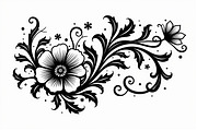 Classic Floral Border Collection, an Illustration by Artivon (Thumbnail 4 of 21)