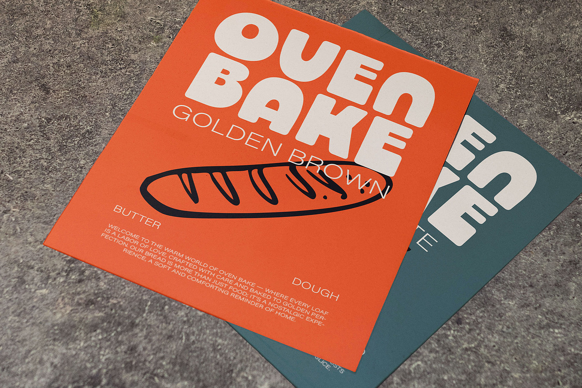 Oven Bake – Bold Retro Display Font, a Font by Versetype (Photo 14 of 15)