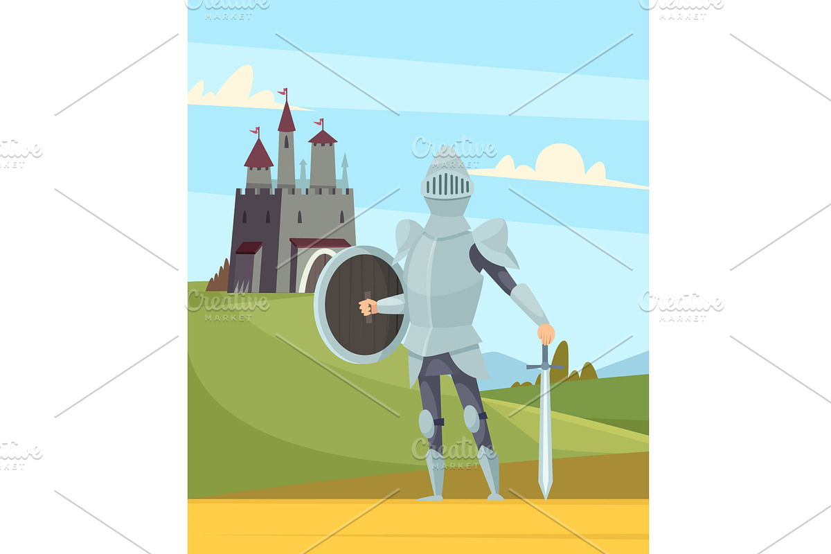 Knight brave ancient soldier in, a Graphic by Onyx
