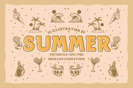 Summer Vectors Illustration