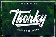 Thorky, a Script Font by Secondivison Supply (Thumbnail 1 of 7)