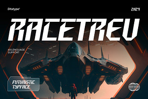 Racetrev, a Symbol Font by Ditatype