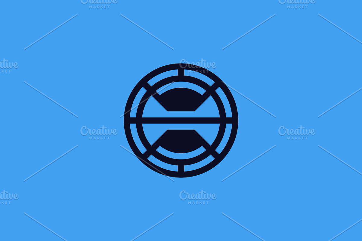 letter H radar signal rotor logo, a Branding & Logo Template by Rasagama Studio
