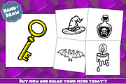 70 Cutie Festive Coloring Pages, a Decorative Illustration by FunFact (Thumbnail 4 of 4)