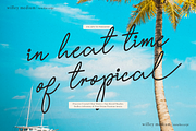 Willey Medium | Monoline Script Font, a Script Font by Denustudios (Thumbnail 5 of 16)